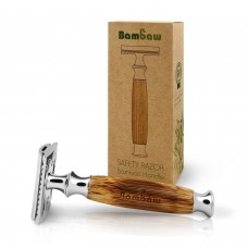 Bambaw Metal Safety Razor - Bamboo